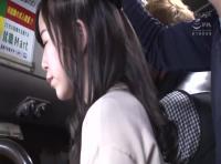 痴漢の責めにパンストを穿いたままイキ漏らすOLたち…そのまま生肉棒をねじ込まれる